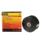 3M Electricite - 3M Scotch 22 Ruban vinyle isolant électrique noir 33m x 50mm ep. 0,25mm