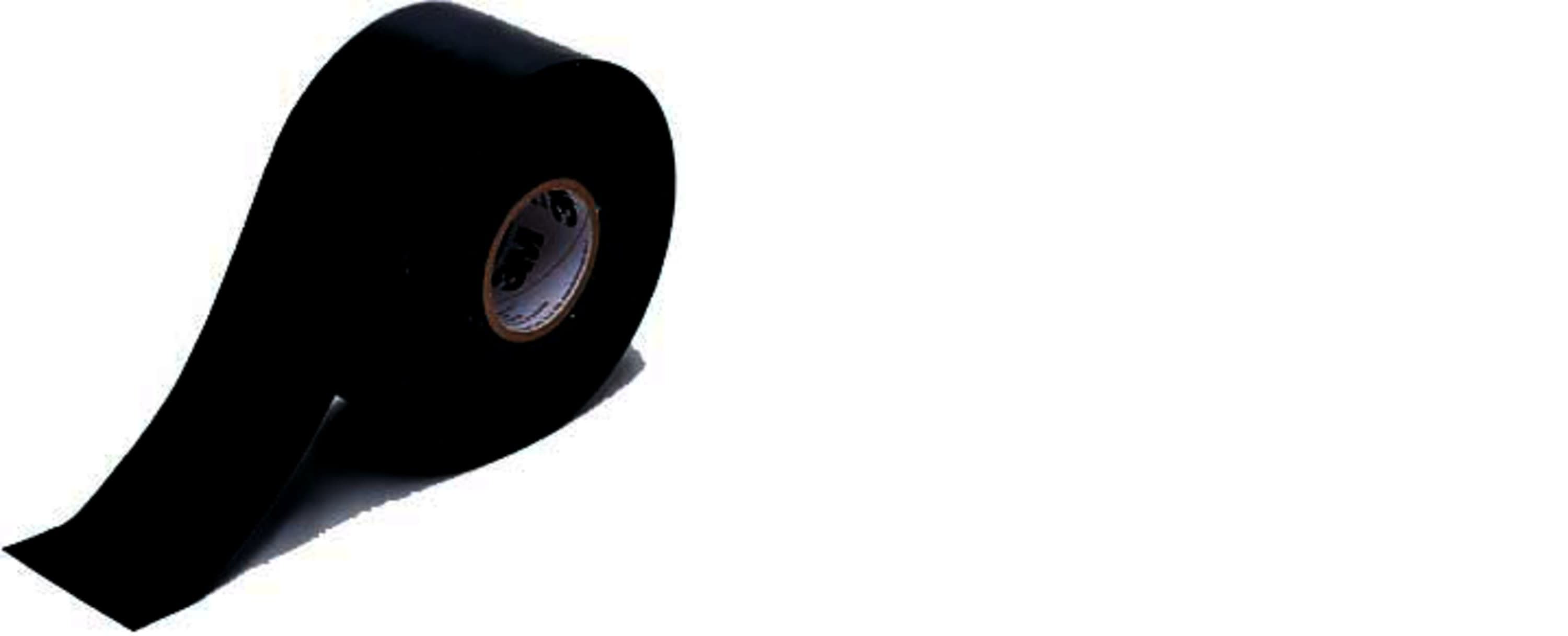 3M Electricite - 3M Temflex 1800 Ruban d'isolation électrique Noir 33m x 50mm, ep. 0,2mm