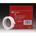 3M Electricite - Ruban 48 PTFE sans adhésif, 13,2 m x 12,7 mm