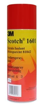 3M Electricite - Scotch 1601 Aérosol VERNIS ISOLANT Transparent 400ml