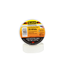 3M Electricite - 3M Scotch 35 Ruban isolant électrique hautes performances 20m x 19mm Blanc