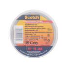 3M Electricite - 3M Scotch 35 Ruban isolant électrique hautes performances 20m x 19mm Gris