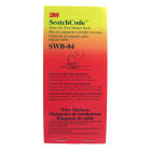 3M Electricite - Scotchcode SWB-4 Carnet 30 étiquettes de marquage pour câbles 8 à 40 mm