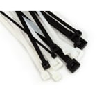 3M Electricite - Collier serre-câble 3M? Scotchflex?, FS 200 BW-C, Résistant UV, Noir, 3.6x200mm