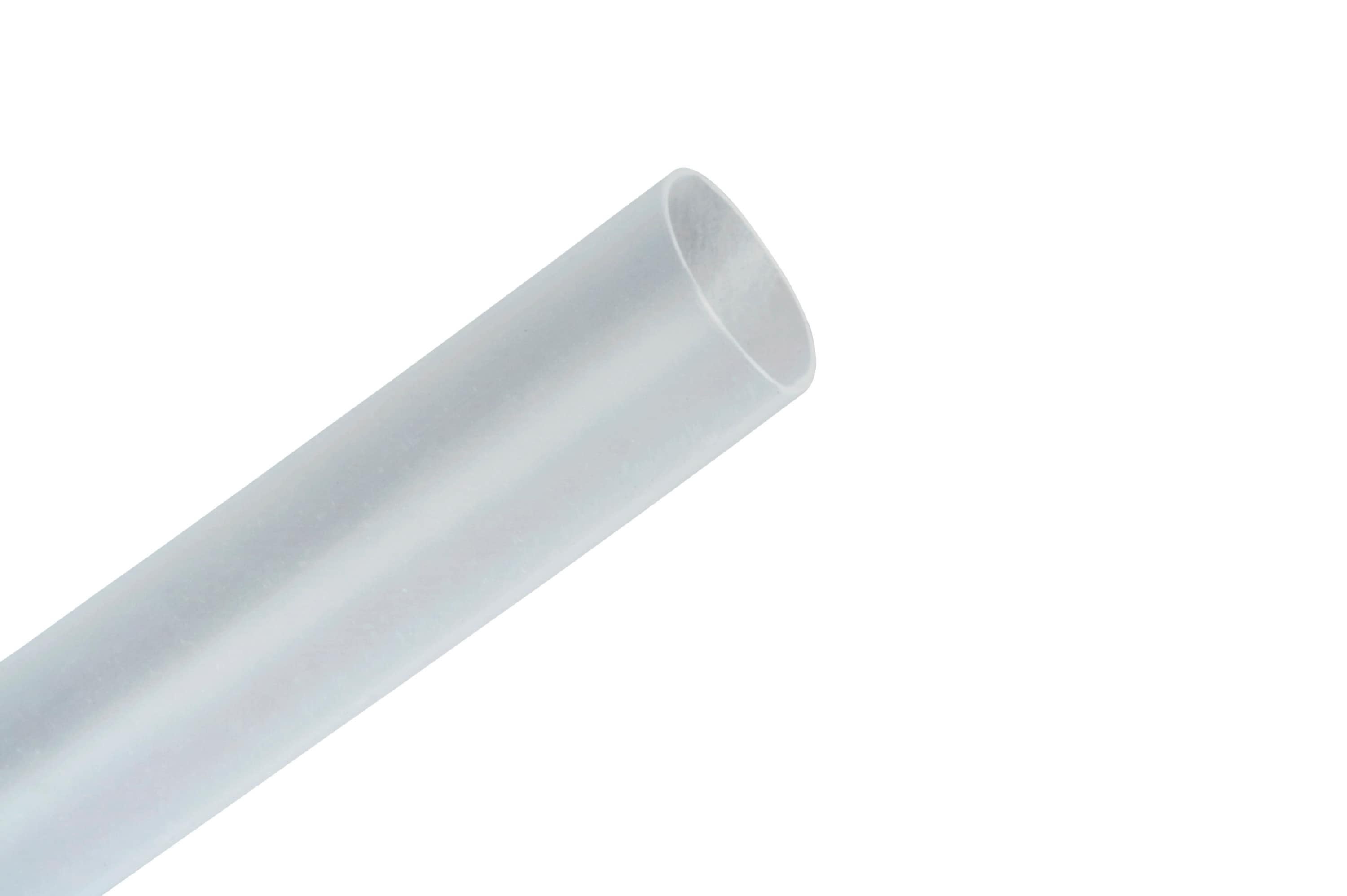 3M Electricite - GTI 3000 9/3mm Gaine Thermorétractable paroi fine en barre de 1m Transparent