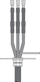 3M Electricite - Extrémité Thermo tripolaire 6/6 KV 92 E 082FR