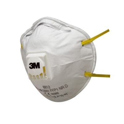 3M Electricite - Masque antipoussières 3M 8812 FFP1 avec soupape