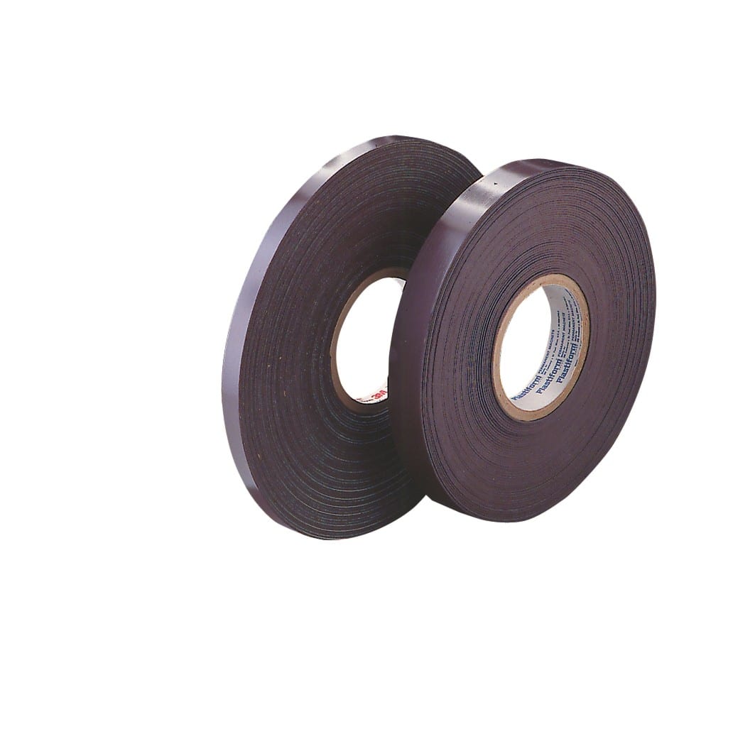 3M Electricite - 3M Ruban Magnétique MGO 1317 30,5m x 12,7mm, épaisseur 1,52 mm, + face adhésive