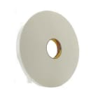 3M Electricite - Ruban mousse double face adhésif 3M 9546, Blanc, 1,6mm x 19mm x 66m