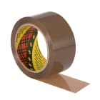 3M Electricite - Ruban adhésif de fermeture de caisse carton Scotch 3739, Brun, 50 mm x 66 m