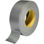 3M Electricite - Ruban adhésif toiléplastifié 3M 389, Argent, 100mm x 50m épaisseur 0,26mm