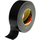 3M Electricite - Ruban adhésif toilé plastifié 3M 389, Noir, 100mm x 50m épaisseur 0,26mm