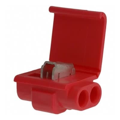 3M Electricite - Scotchlok Connecteur 558A autodénudant rouge BT section Ø 0,5 mm² - 1 mm²