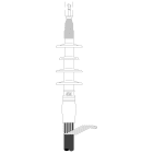 3M Electricite - QTII skirted termination size K 4 W/Grease