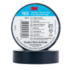 3M Electricite - Temflex 165 Ruban d'isolation électrique 15mm x 10m épaisseur 0,15mm Noir