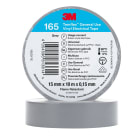 3M Electricite - Temflex 165 Ruban d'isolation électrique 15mm x 10m épaisseur 0,15mm Gris