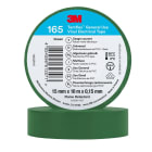 3M Electricite - Temflex 165 Ruban d'isolation électrique 15mm x 10m épaisseur 0,15mm Vert