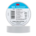 3M Electricite - Temflex 165 Ruban d'isolation électrique 19mm x 20m épaisseur 0,15mm Blanc