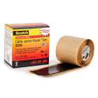 3M Electricite - Ruban réparation gaines de câbles Scotch® 2234, Noire, 50.8mmx1820mm, 1.52mm