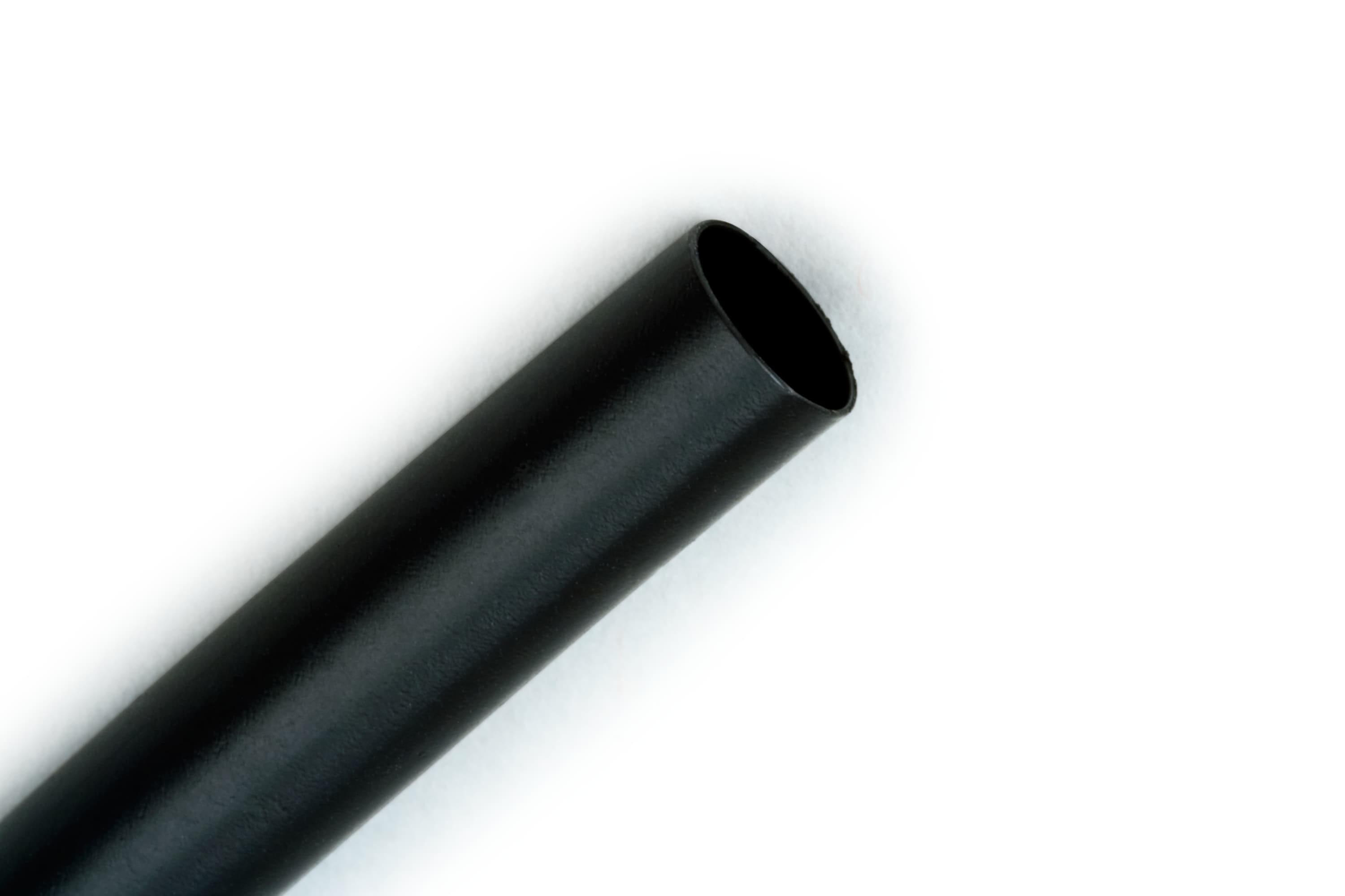3M Electricite - GTI 3000 6/2mm Gaine Thermorétractable paroi mince en barre de 1m Noir