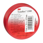 3M Electricite - 3M Temflex 1500 Ruban d'isolation electrique 10m x 15mm Rouge
