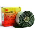 3M Scotchfil Ruban elastomere autosoudable isolant Noir 1,5m x 38mm avec liner