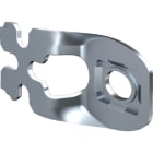 Rittal - 4 Patte de fixation murale- AX KX - coffrets AX KX - Ecart 15mm