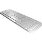 Rittal - Plaque passe câbles - AX - plastique - L447 P149 - préestempée - coffret AX - T3