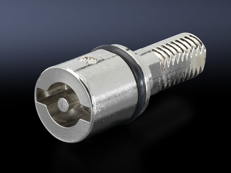 Rittal - Serrure à clé- Verrouillage panneton double 3mm