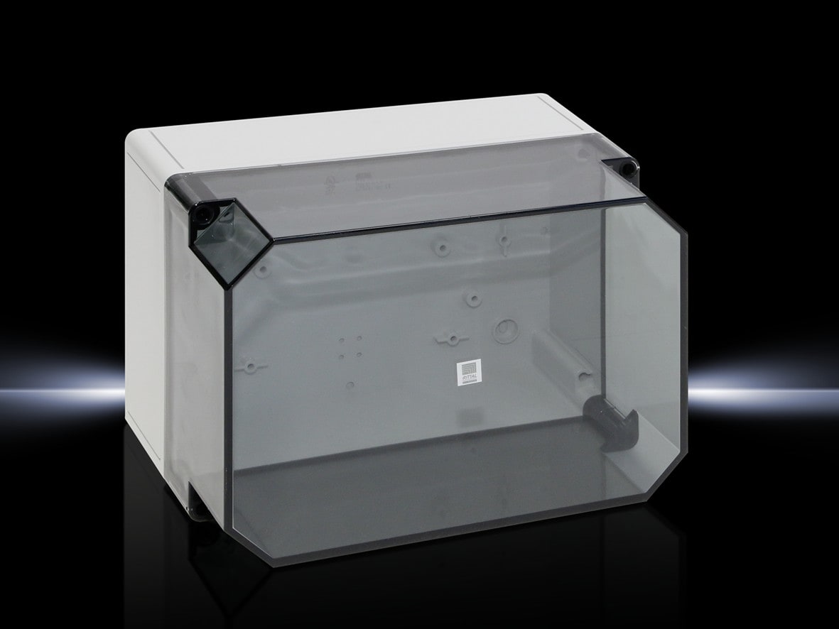 Rittal - Boîtiers PK couvercle transparent en polycarbonate L165 P254 H180