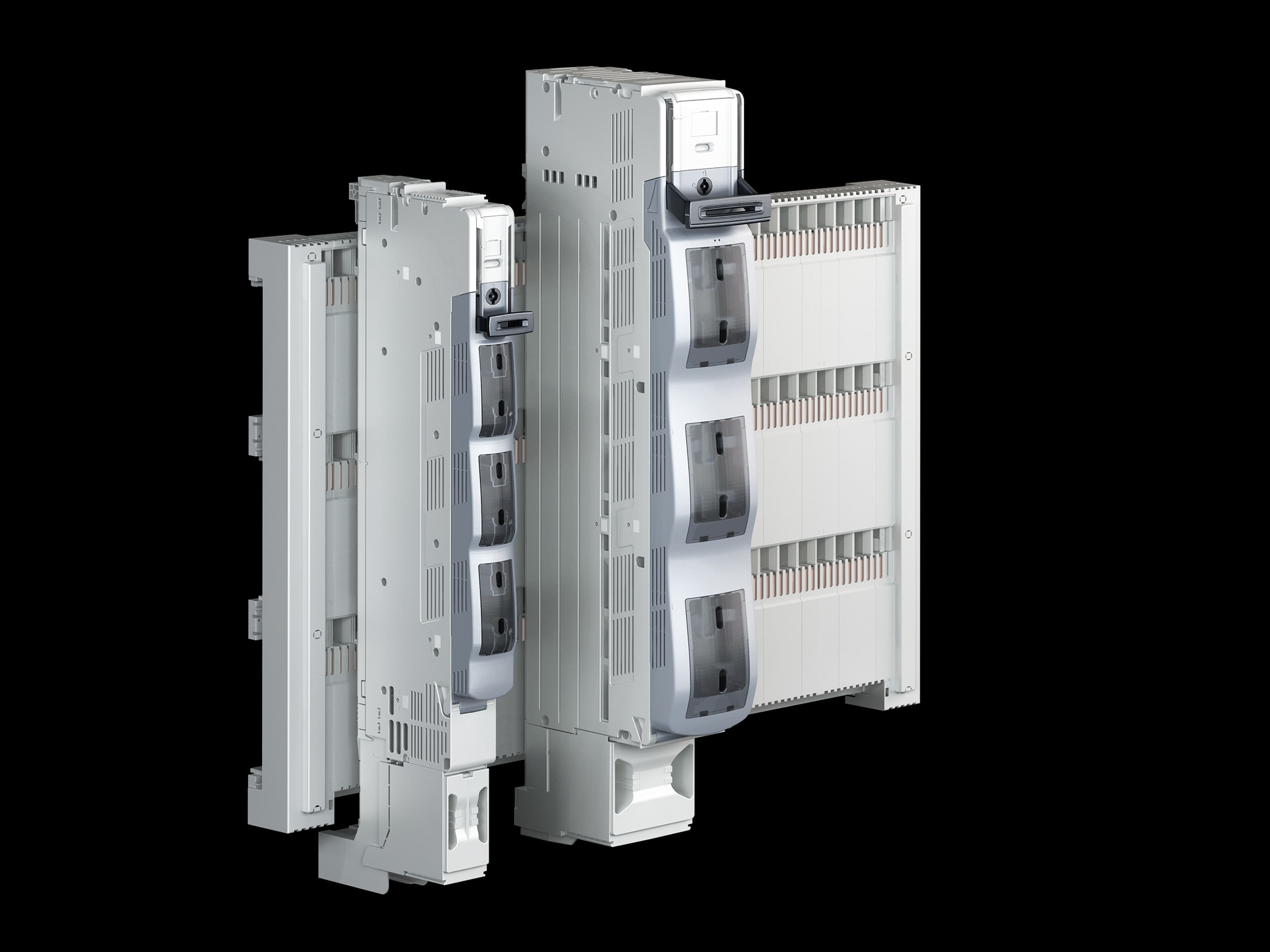 Rittal - Coupe-circuit fusible de 400A-T2-185mm-tripolaire.