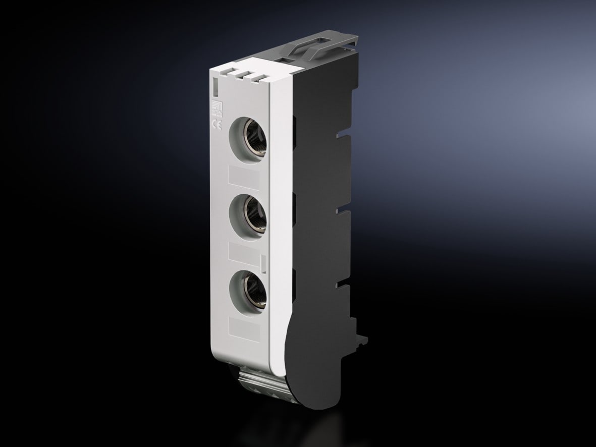 Rittal - Socles fusible curseur Mini-PLS - Courant nominal 63 A.