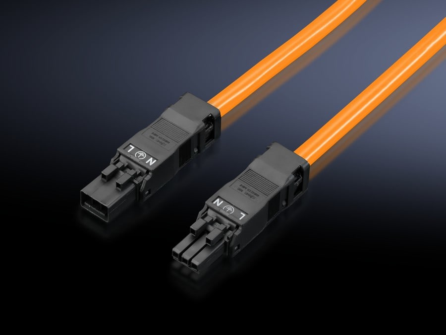 Rittal - Câblage intérieur tripolaire orange 100-240V