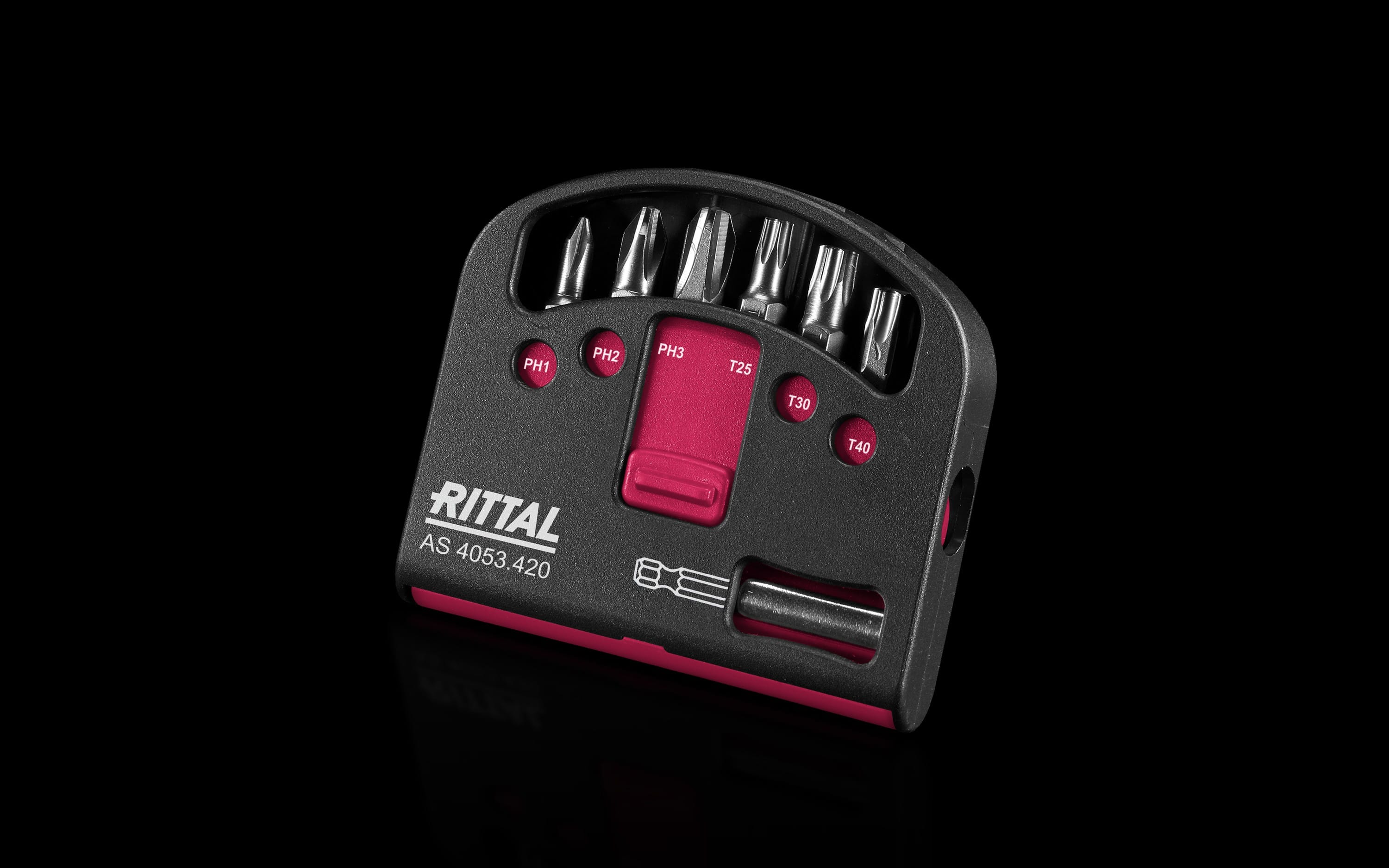 Rittal - Kit de 6 embouts TX/PH+ porte-embout gamme automation systems