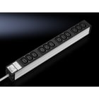 Rittal - Bandeau de prises pour prises CEI 320 19", 12 prises CEI320 C13