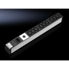 Rittal - Bandeau de prises pour prises CEI 320 19", 9 prises CEI320 C13