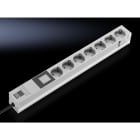 Rittal - Bandeau de prises pour prises CEI 320 7 prises avec mesure énergie