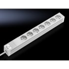 Rittal - Bandeau de prises pour prises CEI 320 19", 7 prises version F/B