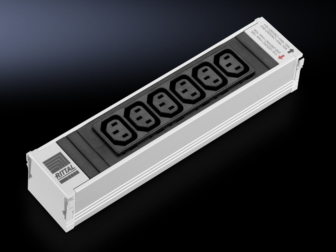 Rittal - Module PSM enfichable 6 prises C13