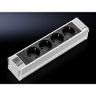 Rittal - Module PSM enfichable 4 prises Schuko