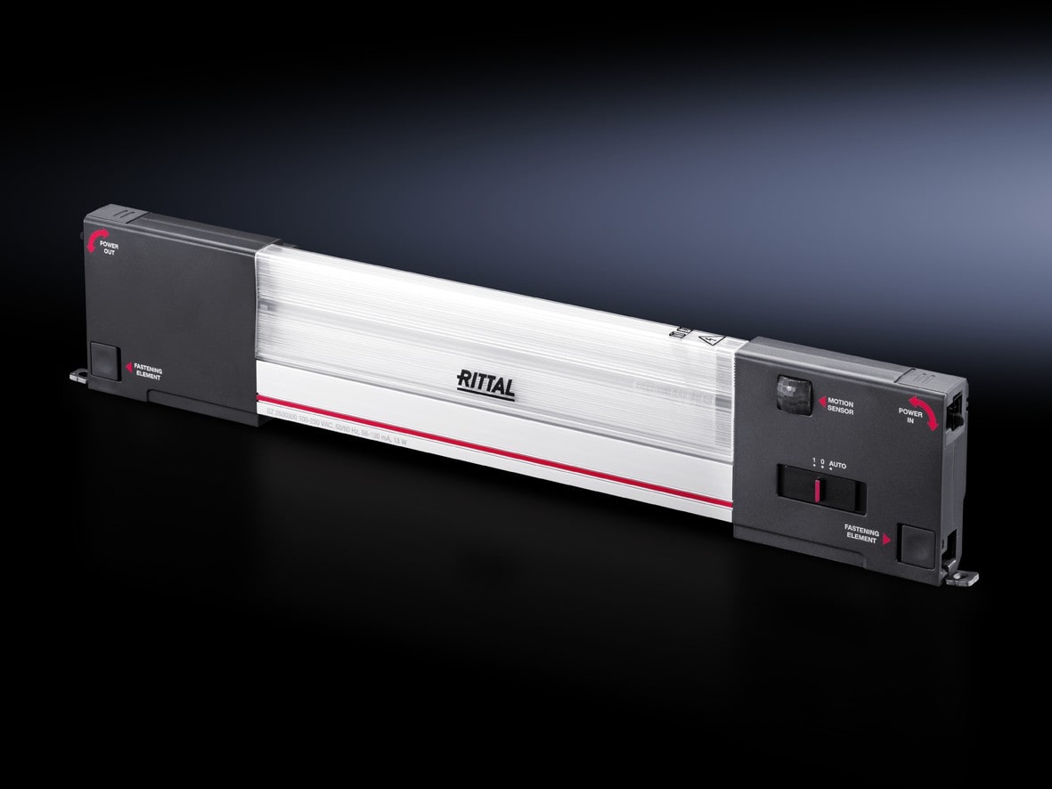 Rittal - Lampe LED 1200lm-100-240V-détect.mouv - SZ - Éclairage optimal dans l'armoire