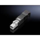 Rittal - Accessoires de raccordement femelle bipolaire 24V DC