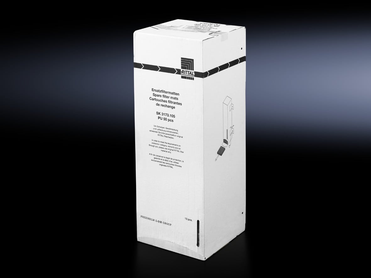 Rittal - Cartouche filtrante - SK - pour ventilateurs à filtre - G3 SK3243/44/45