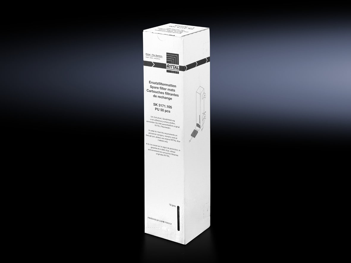 Rittal - Cartouche filtrante - SK - pour ventilateurs à filtre - G3 SK3239