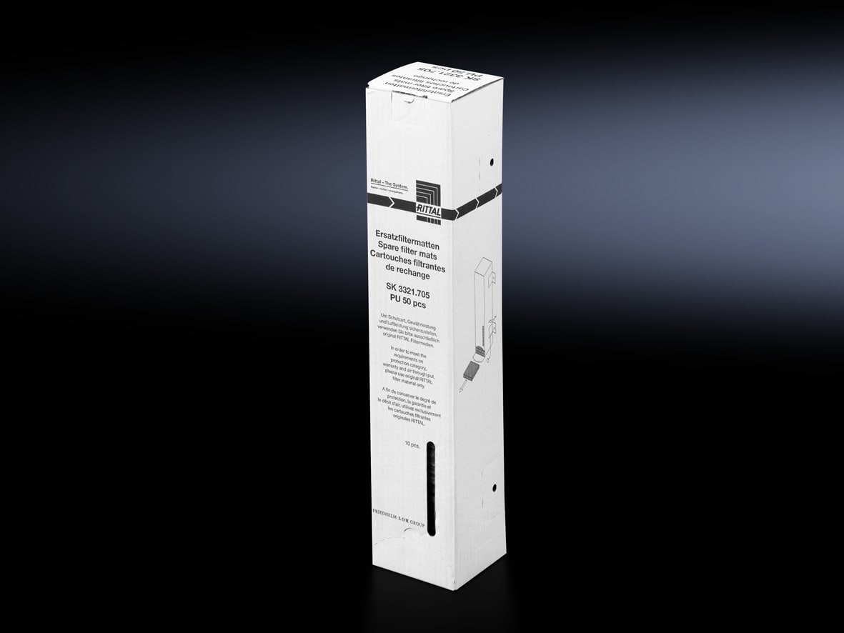 Rittal - Cartouche filtrante non tissée pour ventilateur