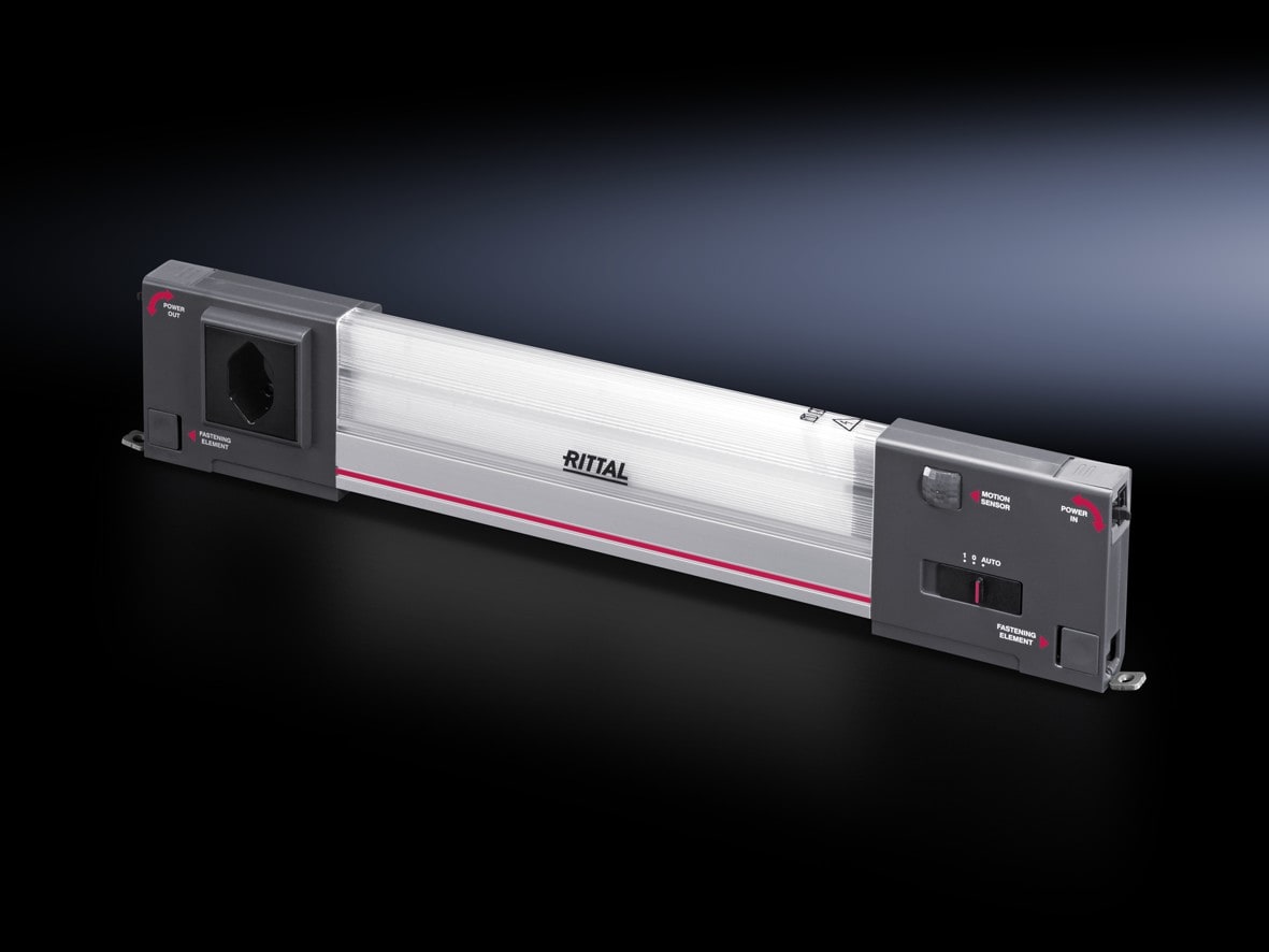 Rittal - Lampe LED 1200lm-100-240V-prise CH - SZ - Éclairage optimal dans l'armoire