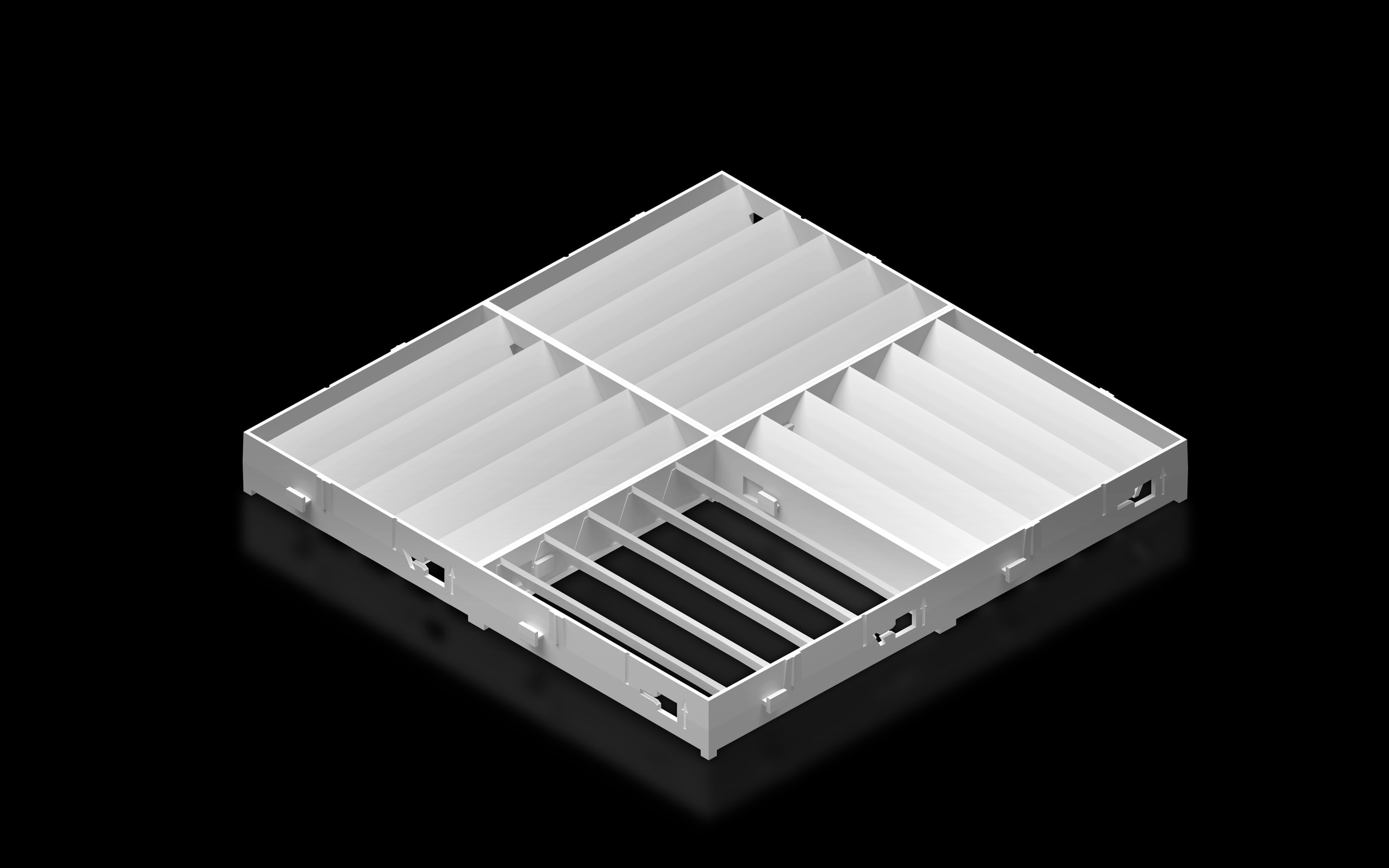 Rittal - Déflecteur d'air en ABS pour climatiseur latéral Blue e+ 3184XXX 3186XXX 3187XXX
