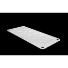 Rittal - Plaque passe-câble - KX - métallique avec empreinte préestampée métrique 12xM20