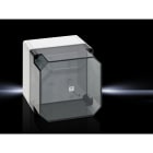 Rittal - Boîtiers PK couvercle transparent en polycarbonate L165 P182 H180