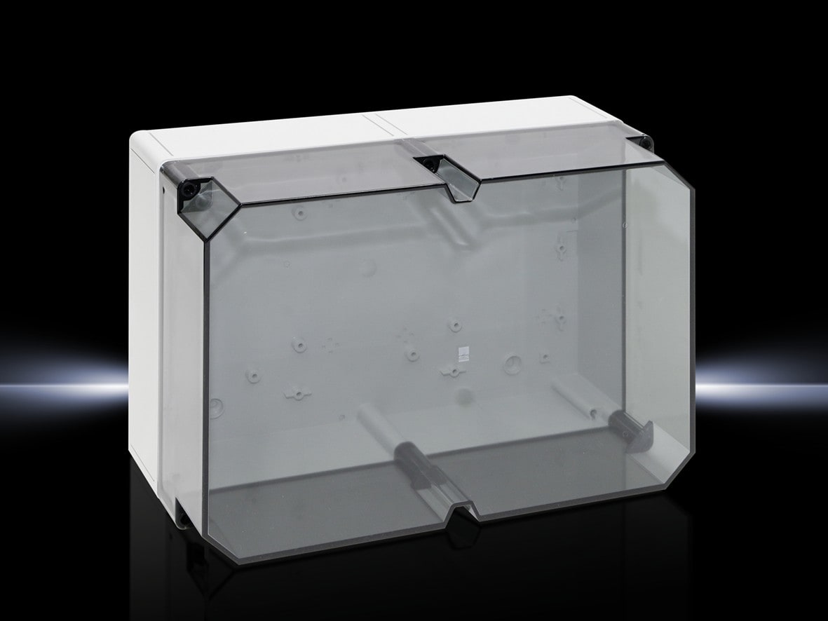 Rittal - Boîtiers PK couvercle transparent en polycarbonate L165 P360 H254